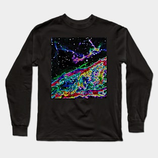 Black Panther Art - Glowing Edges 453 Long Sleeve T-Shirt